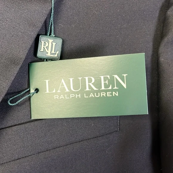 NWT RALPH LAUREN Men’s Wool Natural Stretch Black Blazer ❣️